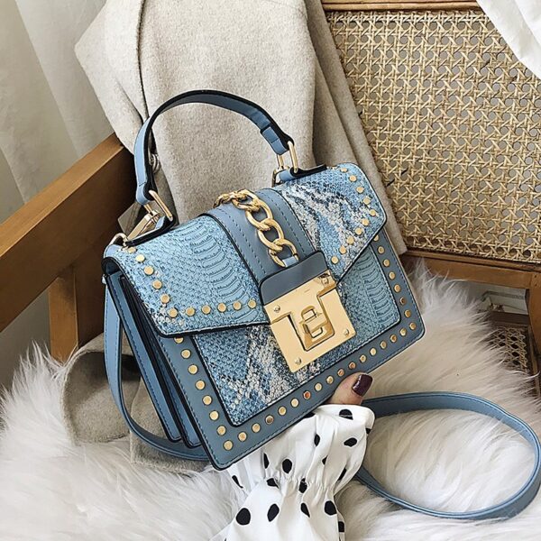 Wholesale Factory Customised Handbags Ladies Tote Bags New Designer PU Leather Women's Crossbody Bags with Belt Handle - Image 5