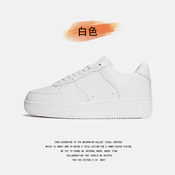 Putian famous brand customized  new fashion versatile solid color men's sneakers breathable sports chunky casual mesh shoes - Image 5
